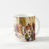 Raphael, De School van Athene (1509) Koffiemok (Voorkant rechts)