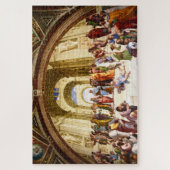 Raphael, De School van Athene (1509) Legpuzzel (Verticaal)