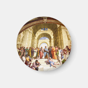 Raphael, De School van Athene (1509) Magneet