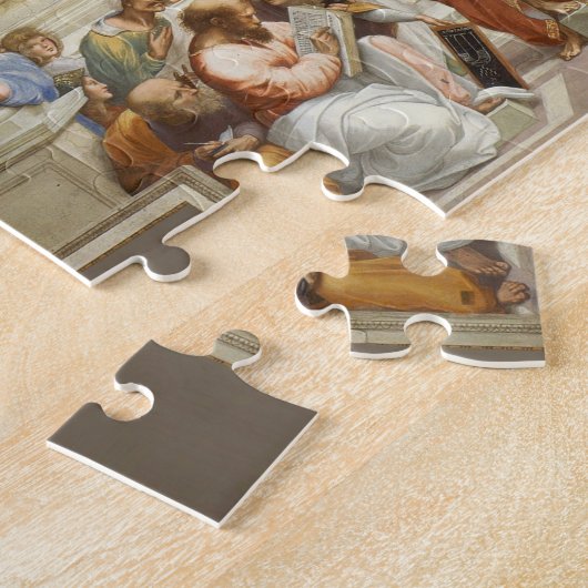 Raphael - De school van Athene 1511 Legpuzzel (Zijkant)