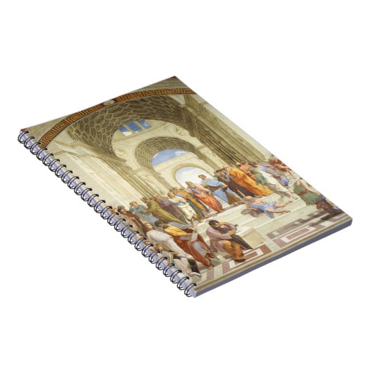 Raphael - de school van Athene 1511 Notitieboek (Rechterzijde)