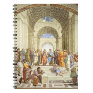 Raphael - de school van Athene 1511 Notitieboek