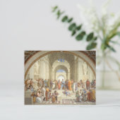 Raphael - De School van Athene Briefkaart (Staand voorkant)