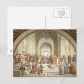 Raphael - De School van Athene Briefkaart (Voorkant / Achterkant)