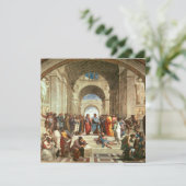 Raphael - De School van Athene Kaart (Staand voorkant)
