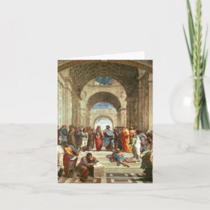 Raphael - De School van Athene Kaart