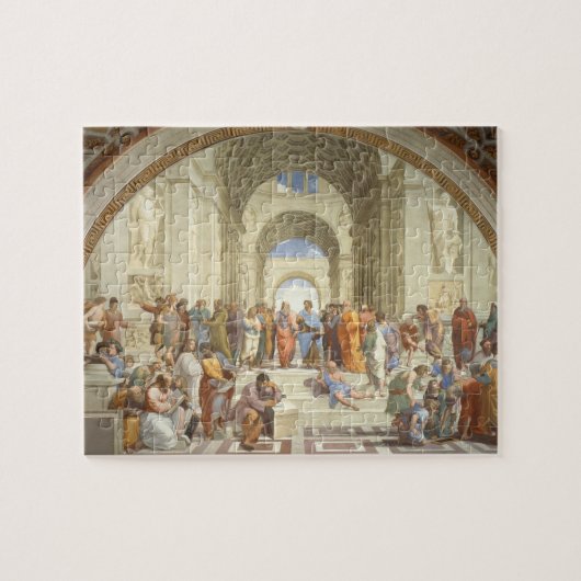 Raphael - De School van Athene Legpuzzel (Horizontaal)
