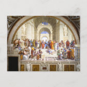 Raphael De School van Athene Renaissancekunst Briefkaart (Voorkant)