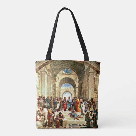 Raphael - De School van Athene Tote Bag (Achterkant)