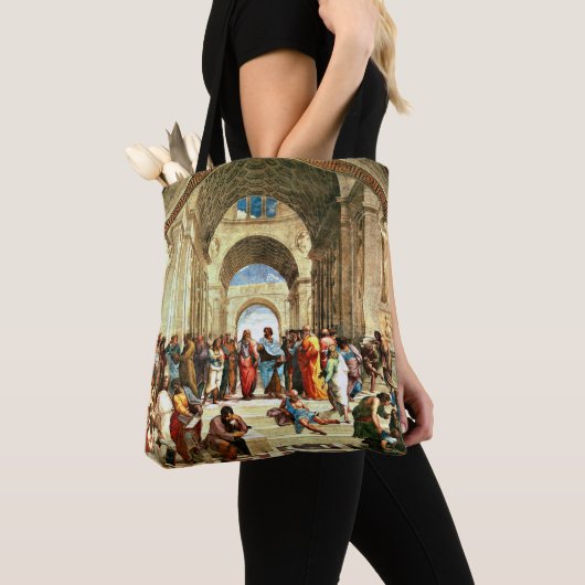 Raphael - De School van Athene Tote Bag (Dichtbij)
