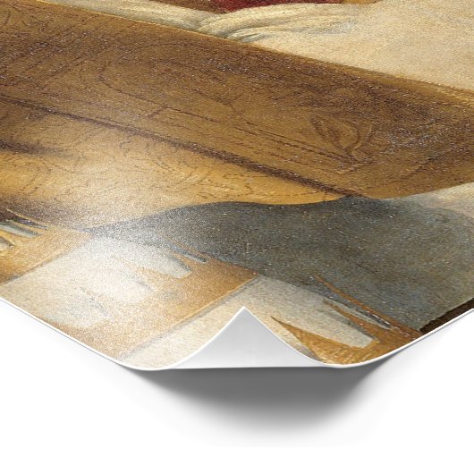 Raphael - De Sistine Madonna Foto Afdruk (Hoek)