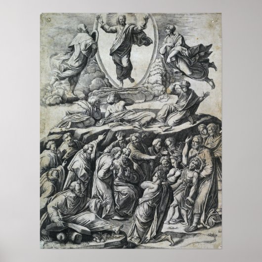Raphael - De Transfiguratie van Christus Poster (Voorkant)