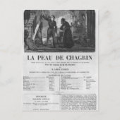 Raphael de Valentin en de verkoopster Briefkaart (Voorkant)