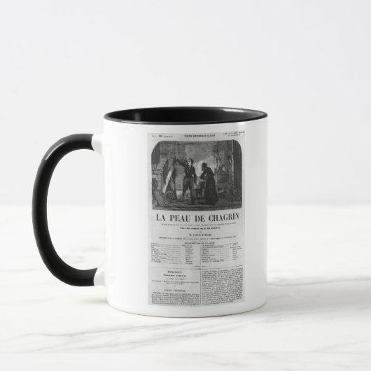 Raphael de Valentin en de verkoopster Mok (Links)