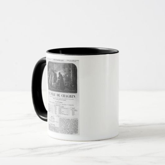 Raphael de Valentin en de verkoopster Mok (Voorkant links)