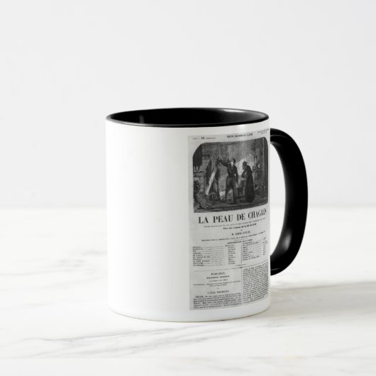 Raphael de Valentin en de verkoopster Mok (Voorkant rechts)