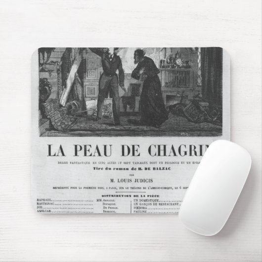 Raphael de Valentin en de verkoopster Muismat (Met muis)