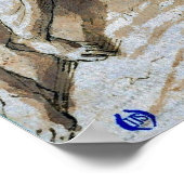 Raphaël - de verleiding van de Eva Poster (Hoek)