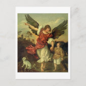 Raphael en Tobias, 1507-8 (olie op het paneel) Briefkaart (Voorkant)