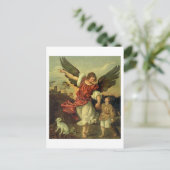 Raphael en Tobias, 1507-8 (olie op het paneel) Briefkaart (Staand voorkant)