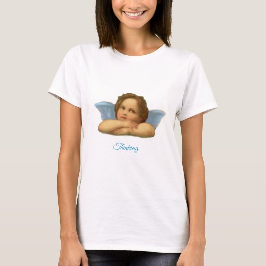 Raphael engel en kalligrafie t-shirt (Voorkant)