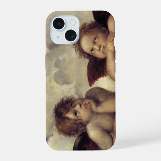 Raphael-Engelen iPhone 15 Case (Achterkant)