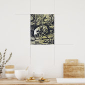 Raphael - Hercules wurgt de Nemeïsche leeuw Poster (Keuken)