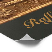 Raphael - Het huwelijk van de Maagd - schilderij Poster (Hoek)