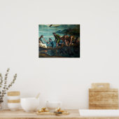 Raphaël - het wonderbaarlijke visconcept poster (Keuken)