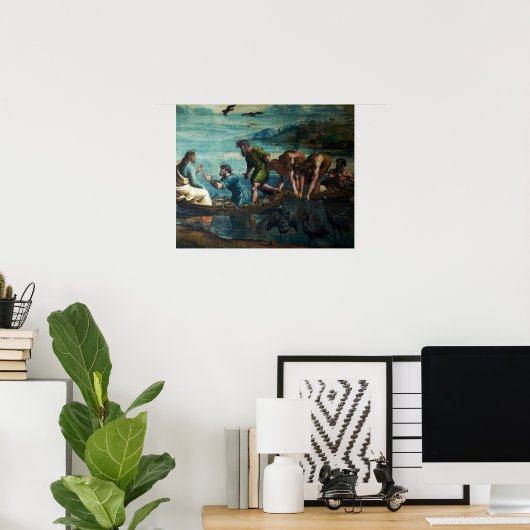 Raphaël - het wonderbaarlijke visconcept poster (Thuiskantoor)