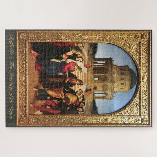 Raphael - Huwelijk van de Maagd - schilderij Legpuzzel (Horizontaal)