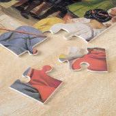 Raphaël in het Vaticaan, 1832 (olie op canvas) Legpuzzel (Zijkant)