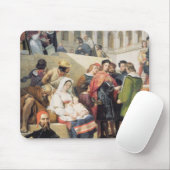 Raphaël in het Vaticaan, 1832 (olie op canvas) Muismat (Met muis)