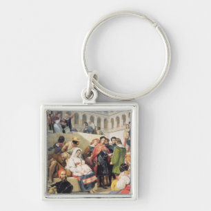 Raphaël in het Vaticaan, 1832 (olie op canvas) Sleutelhanger