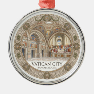 Raphael-kamers Vaticaanstad Metalen Ornament