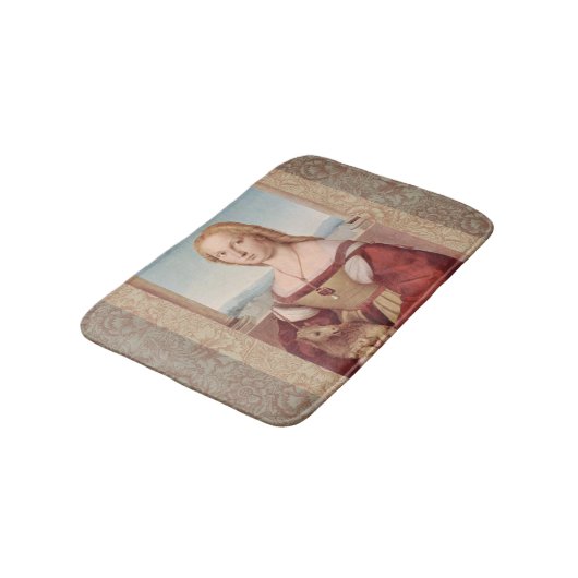 Raphael Lady en Unicorn Classic Badmat (Gekanteld)