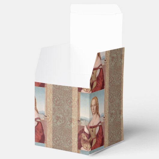 Raphael Lady en Unicorn Classic Bedankdoosjes (Geopend)