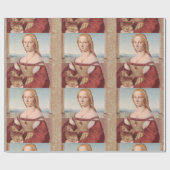 Raphael Lady en Unicorn Classic Cadeaupapier (Vlak)