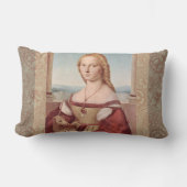 Raphael Lady en Unicorn Classic Kussen (Voorkant)