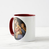 Raphael , Madonna della seggiola Mok (Voorkant links)