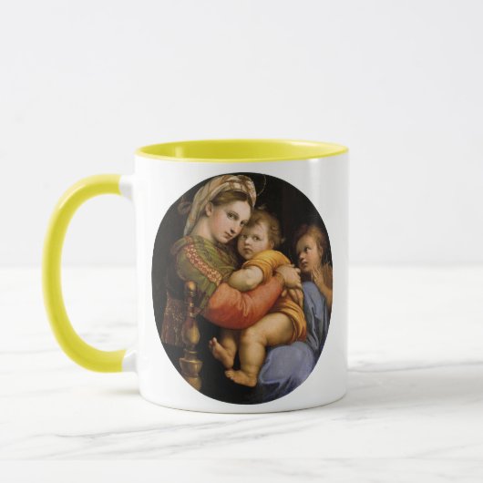 Raphael , Madonna della seggiola Mok (Links)