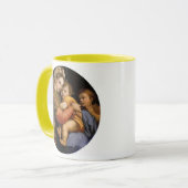 Raphael , Madonna della seggiola Mok (Voorkant links)