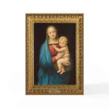 RAPHAEL MADONNA EN CHILD HOLIDAY KAART