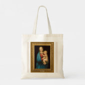 Raphael Madonna en Child Small Canvas tas (Achterkant)