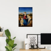 Raphael - Madonna en kind met Baby Sint John Poster (Thuiskantoor)