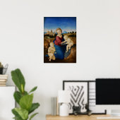 Raphael - Madonna en kind met de kleine Johannes d Poster (Thuiskantoor)