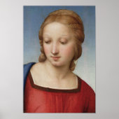 Raphael Madonna Goldfinch (detail) Fine Art Poster (Voorkant)