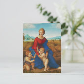 Raphael: Madonna in de Meadow Briefkaart (Staand voorkant)