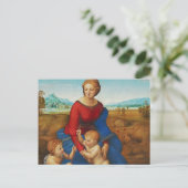 Raphaël: Madonna in de Meadow Briefkaart (Staand voorkant)