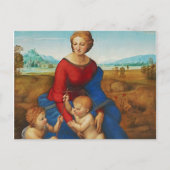 Raphaël: Madonna in de Meadow Briefkaart (Voorkant)